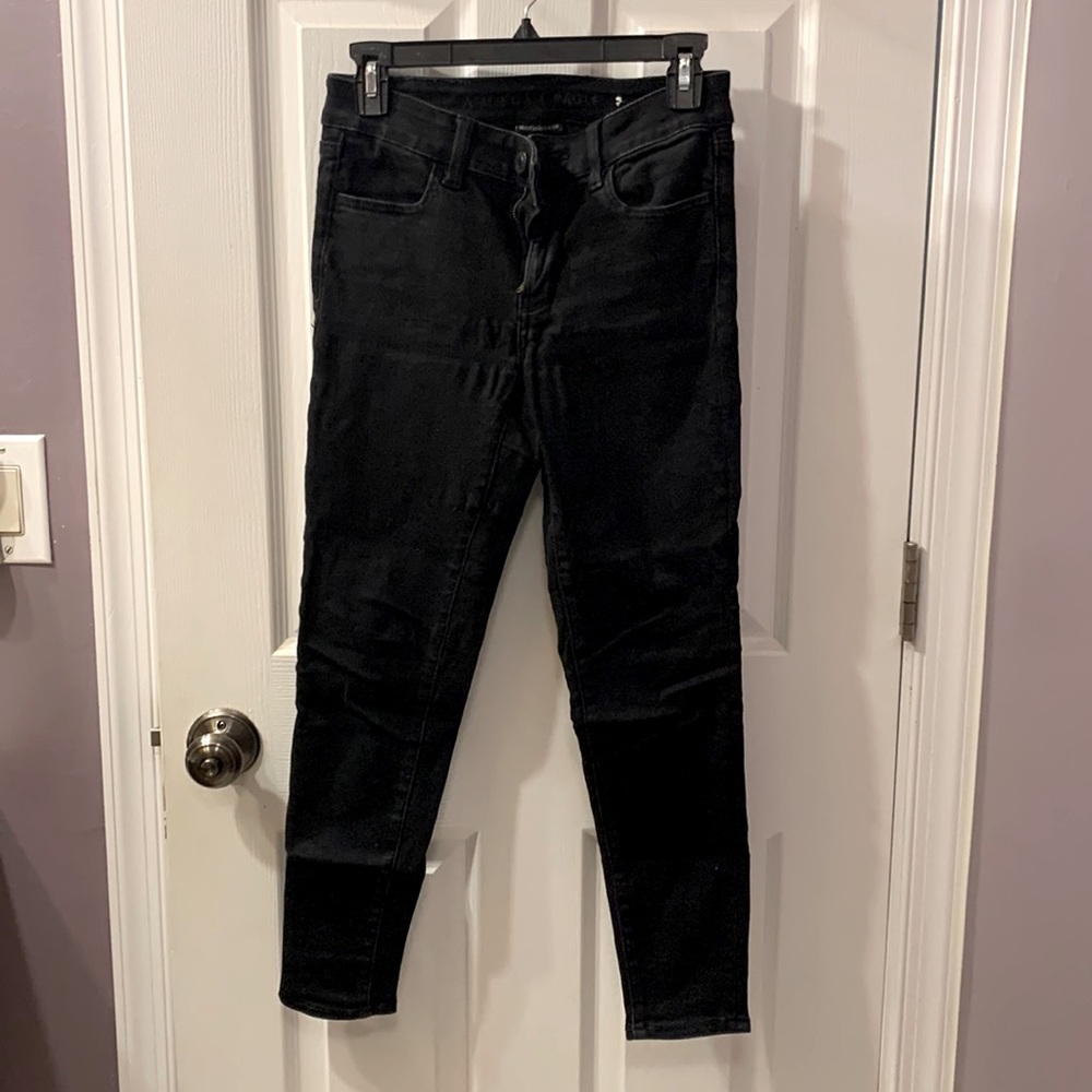 American Eagle Black Skinny Jeans